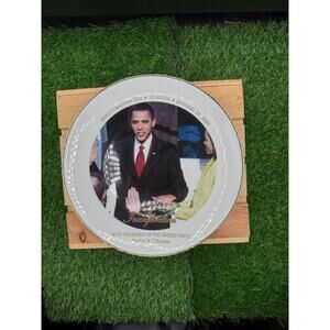 Barack Obama 2008 Inauguration Commemorative Plate – 10" Diameter